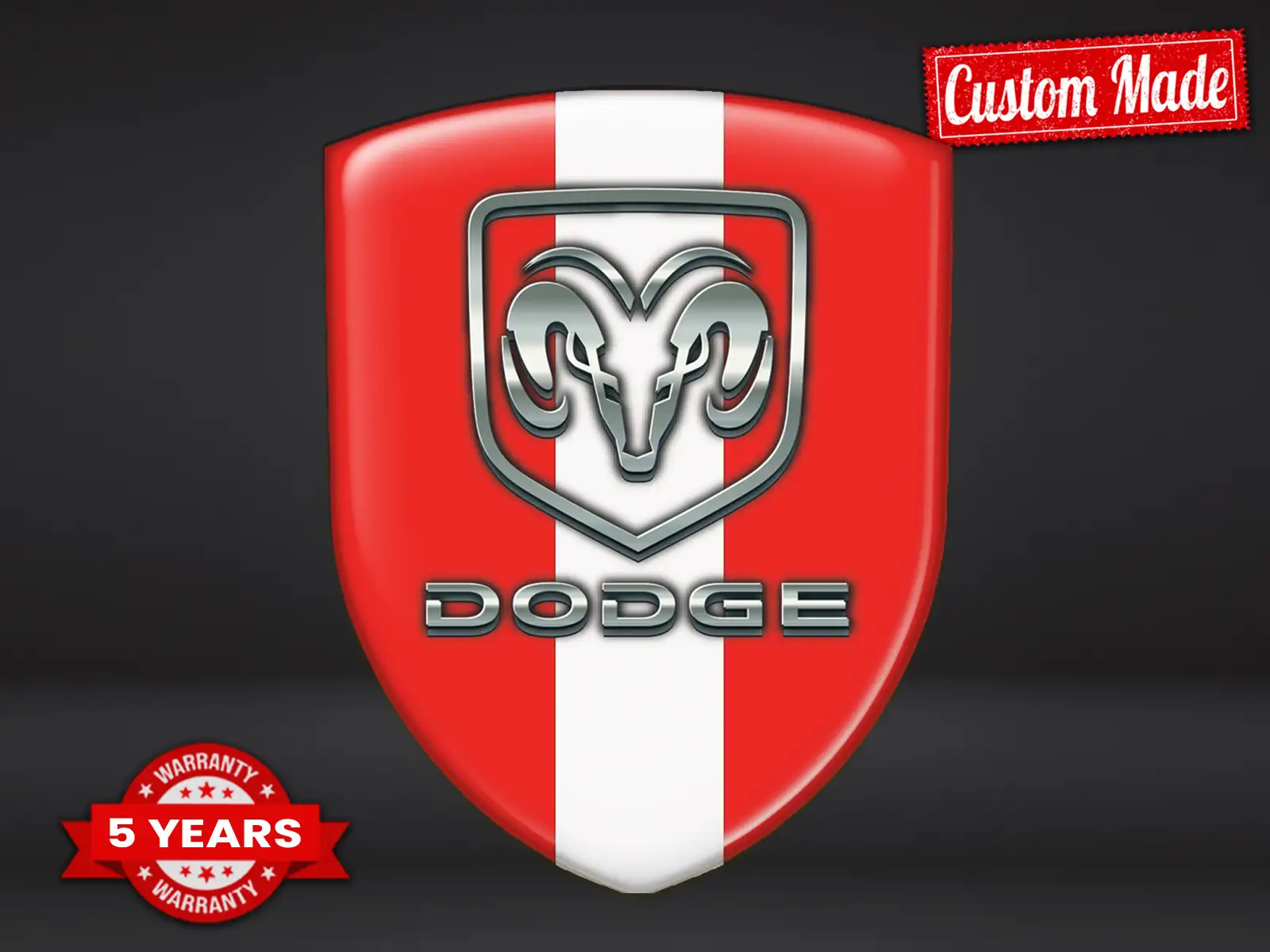 Dodge Grands Décalcos Auto Max Durables Pro Stylés